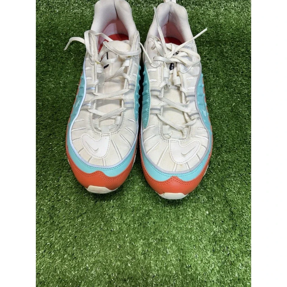 Nike Air Max 98 SE Cosmic Clay/Light Aqua Womens Shoes Sneakers Sz 9 AT6640 801